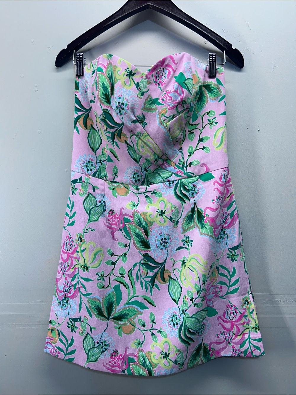 Lilly Pulitzer Kylo Strapless Skirted Romper 6